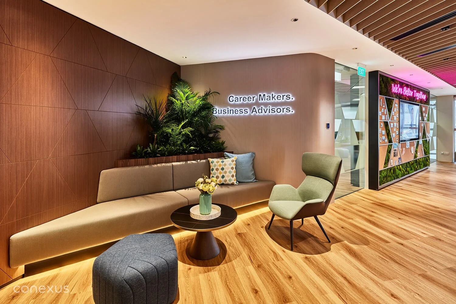 Korn Ferry Singapore | Office Design & Build | ⚫⚪ Conexus Studio