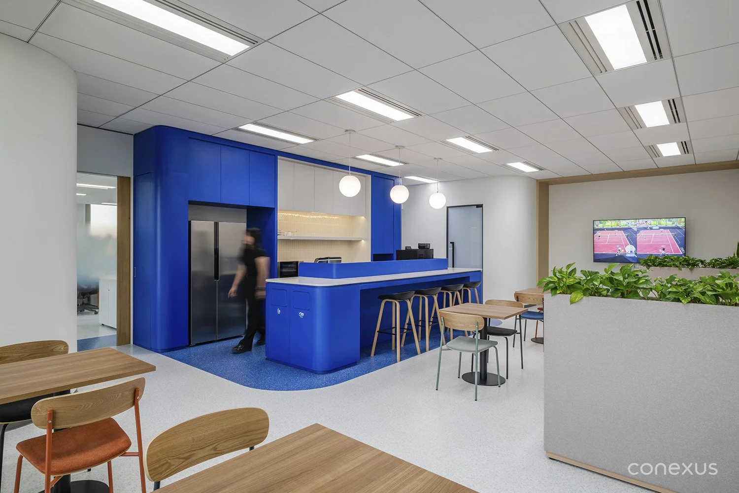 Samsonite headquarters pantry recreation area office design Bangkok