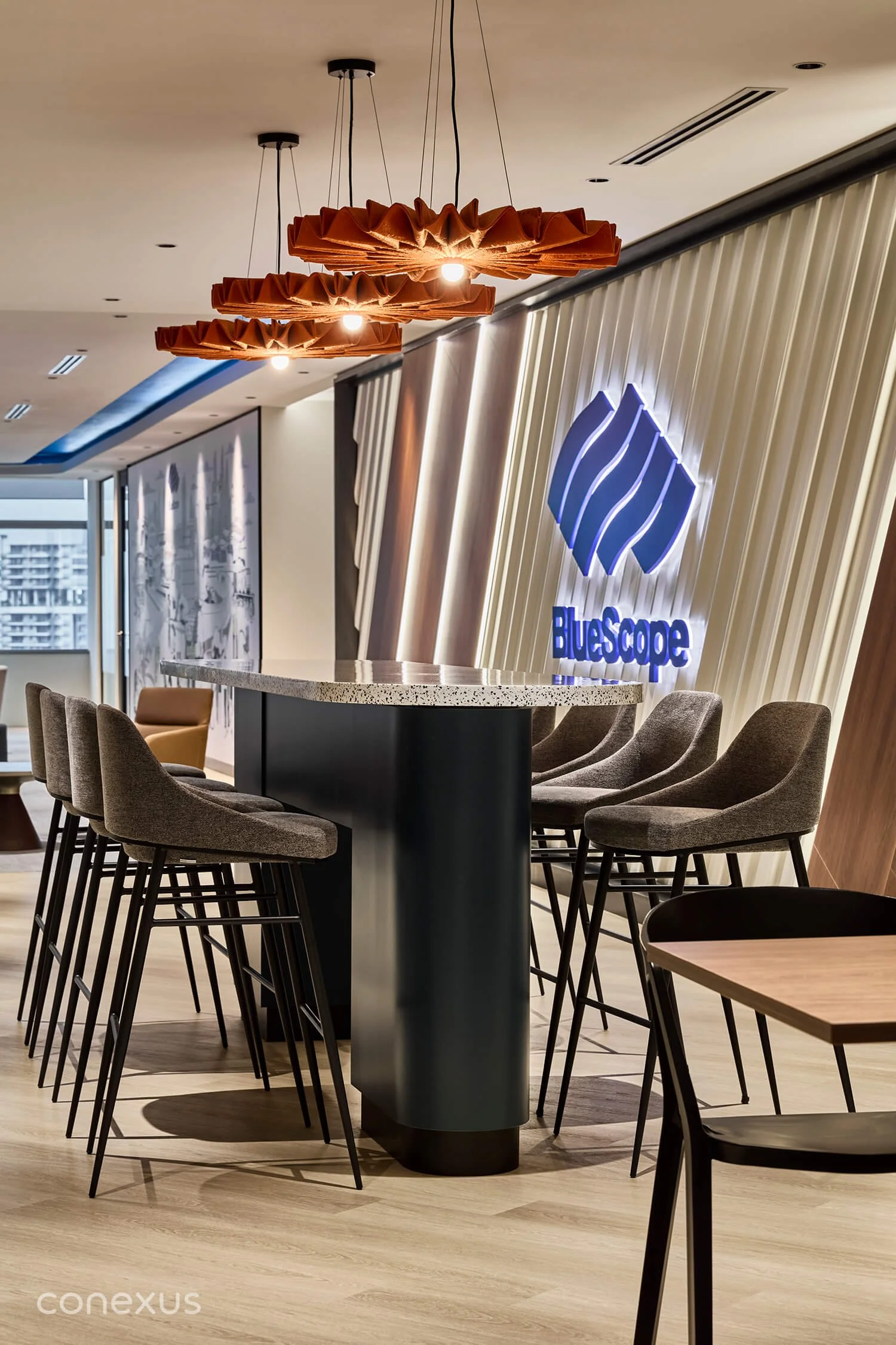 NS Bluescope | Office Design & Build | ⚫⚪ Conexus Studio