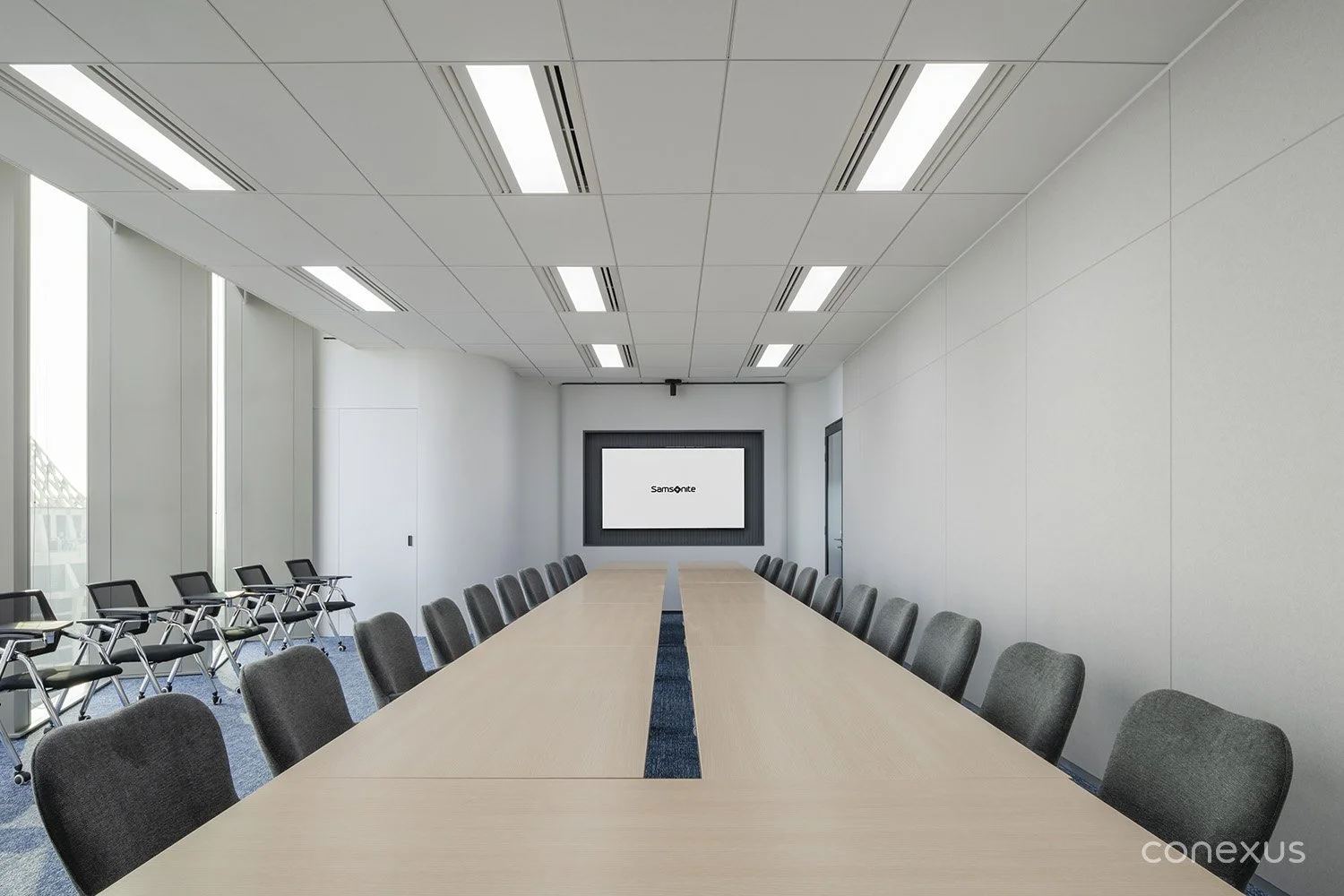 Samsonite office boardroom large conference room interior Bangkok