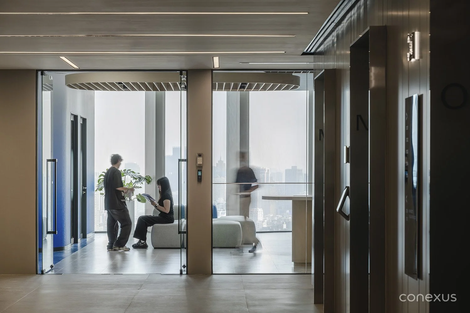 Samsonite workplace reception lobby design build Bangkok