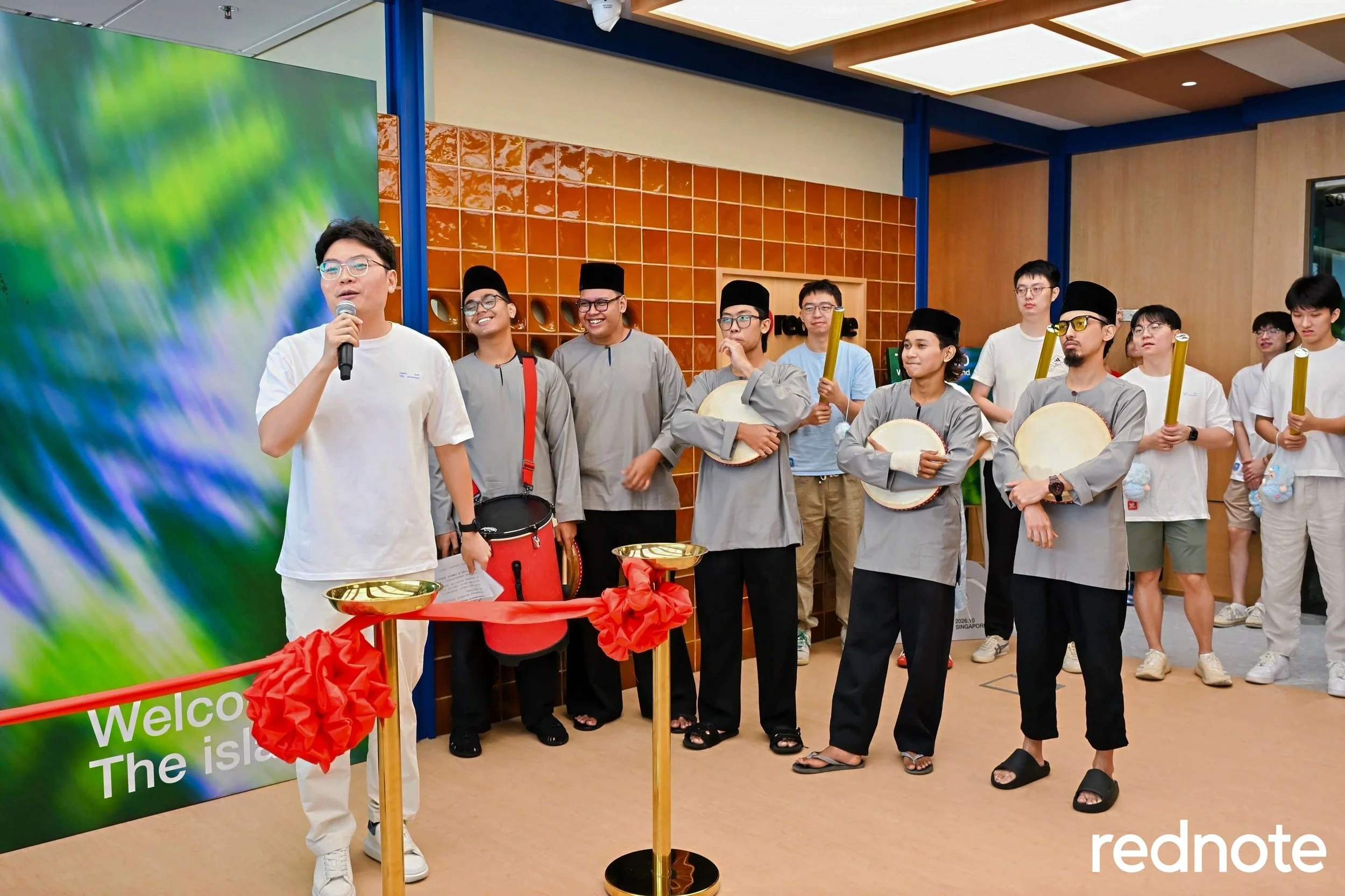  A Malay cultural performance brought a distinctly local touch to the opening, reflecting Singapore’s multicultural identity. 