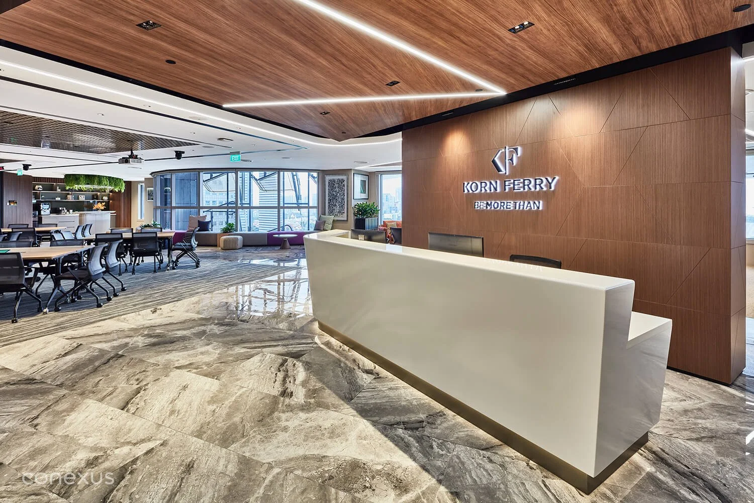 Korn Ferry Singapore | Office Design & Build | ⚫⚪ Conexus Studio