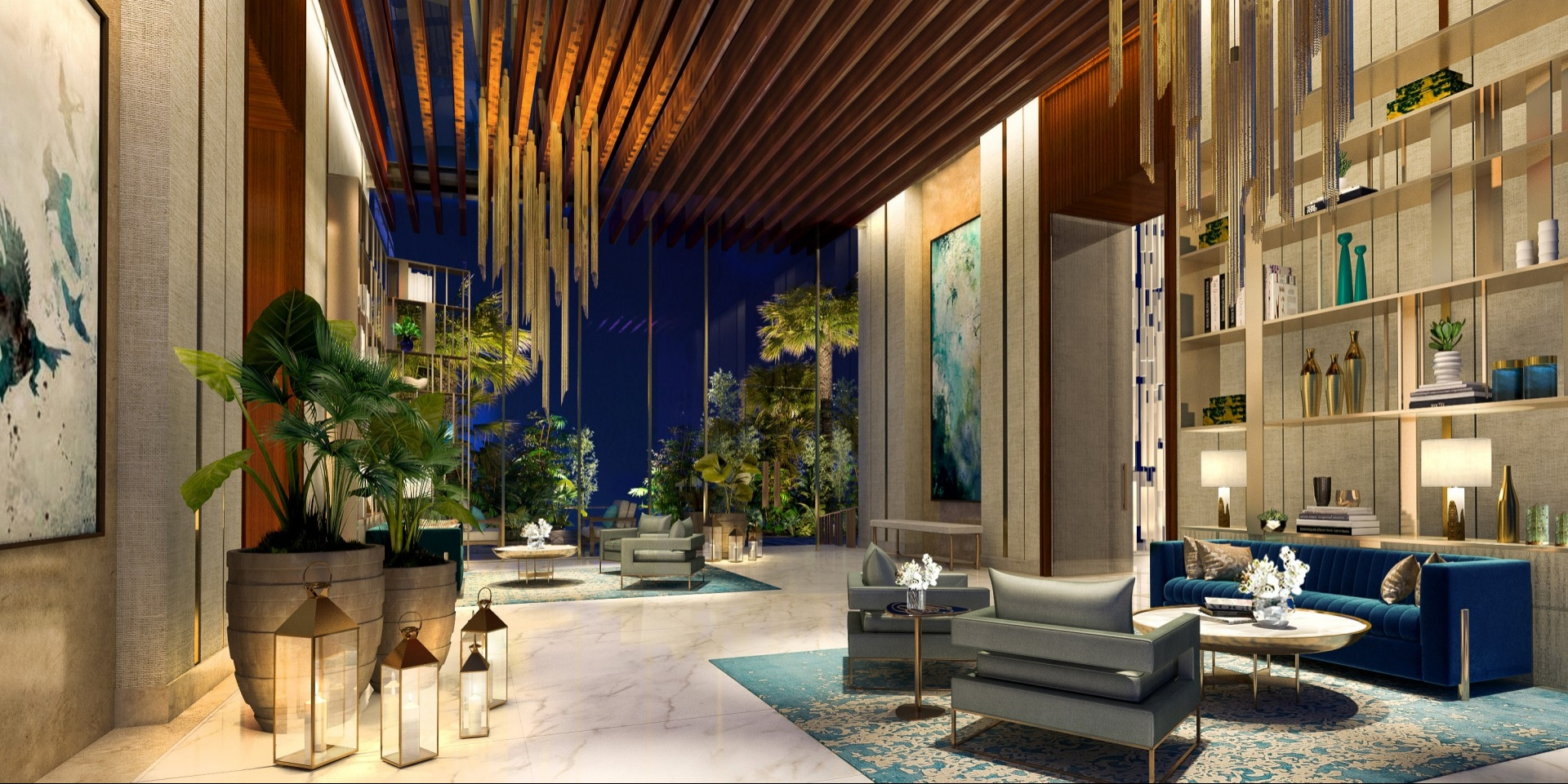 Luxury With Many Faces Interior Design Project By Hba