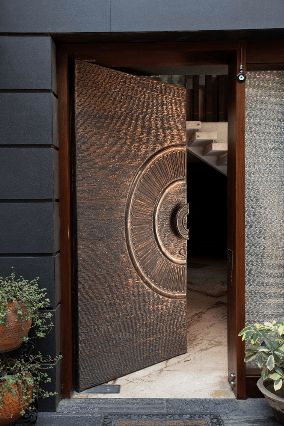 Copper Dine by Aluminr - copper door manufacturers