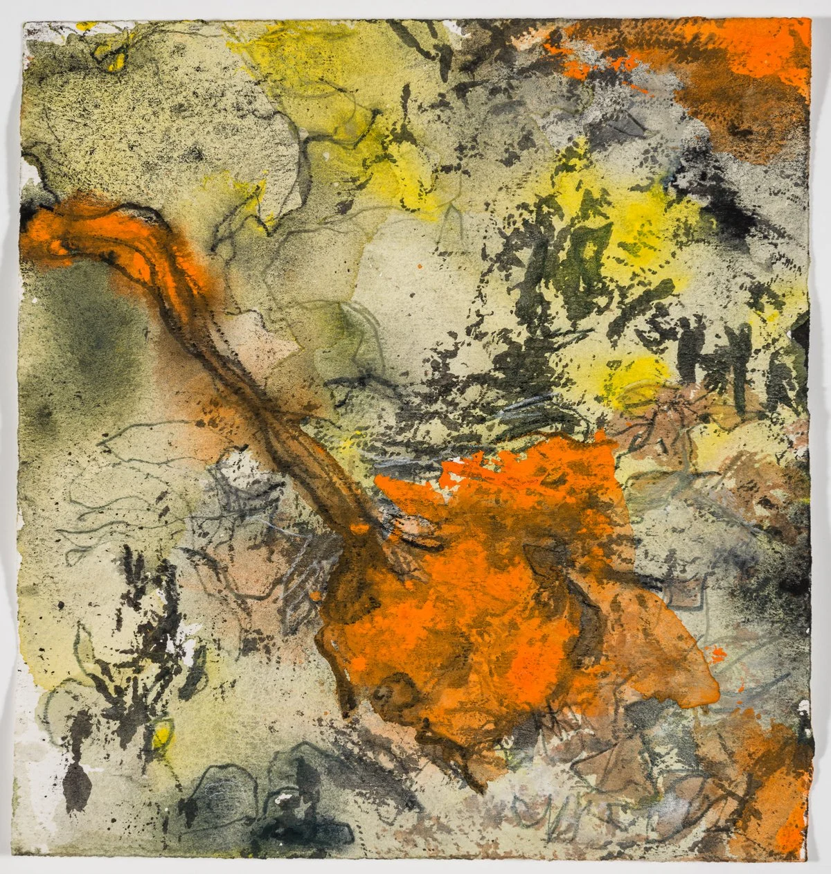   and so below –  2023 Litho-ink bar rubbings of fishing nets on paper, with watercolor and color-pencil  7.75” x 7.5”  &nbsp;&nbsp;&nbsp;&nbsp;&nbsp;&nbsp;&nbsp;&nbsp;&nbsp;&nbsp;&nbsp;  &nbsp;&nbsp;&nbsp;&nbsp;&nbsp;&nbsp;&nbsp;&nbsp;&nbsp;&nbsp;&n