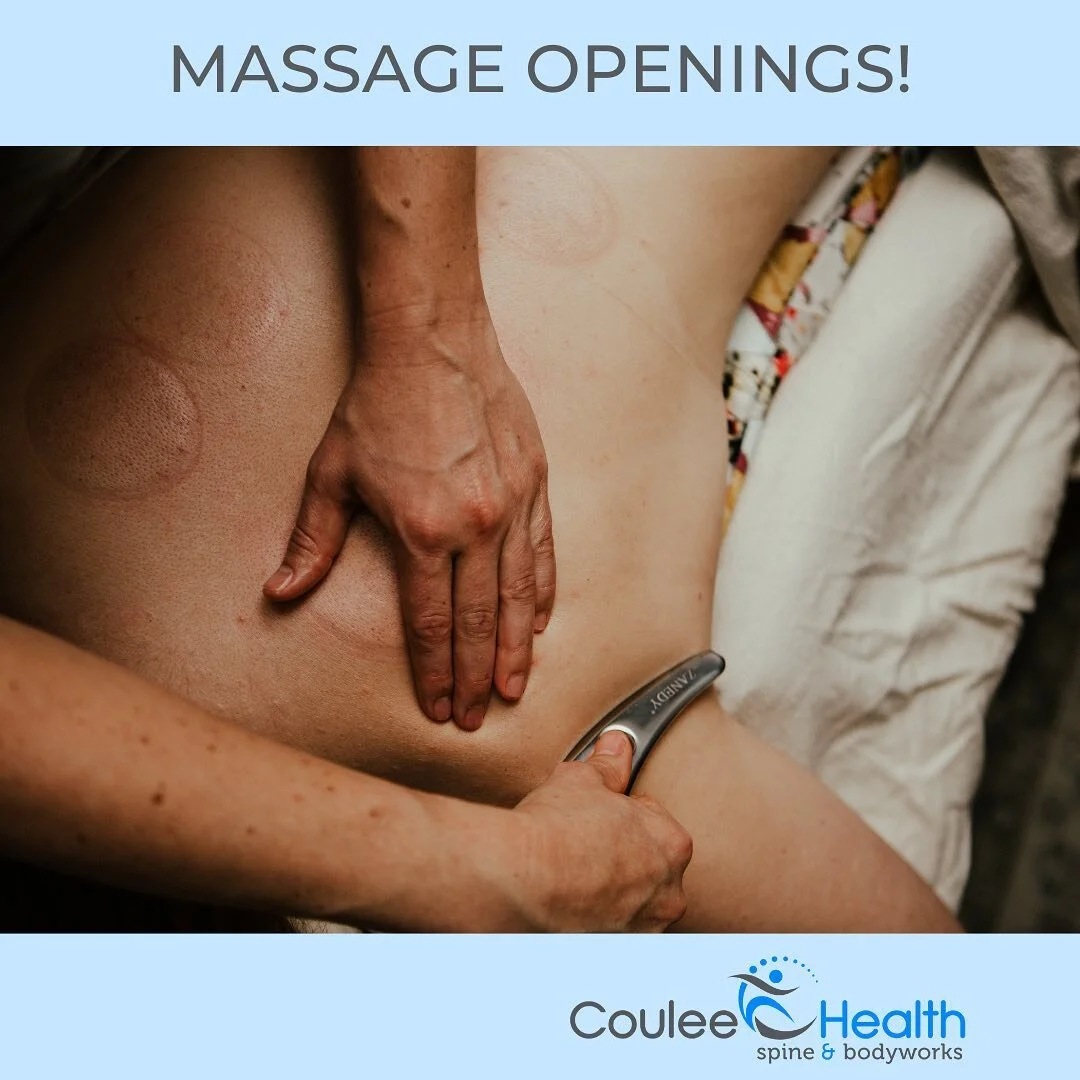 You could be the answer to someone&rsquo;s prayer&hellip; 

&amp; Coulee Health hopes to fulfill it! 

We have massage openings this week on Thursday, Friday, and SATURDAY. Yes, you read correctly. Saturday massage hours will occur on the first Satur