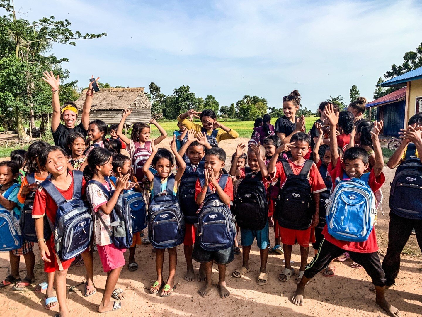 Cheers and a huge thank you to our incredible donors who have helped us provide our students with the school supplies they need and deserve. Without your support, The Hearts Company wouldn't have been able to impact and change the lives of hundreds a