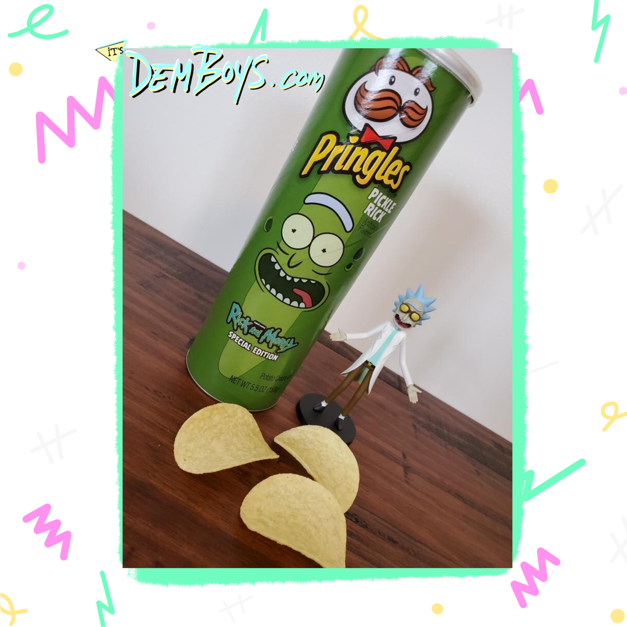 Pickle Rick Pringles Review!