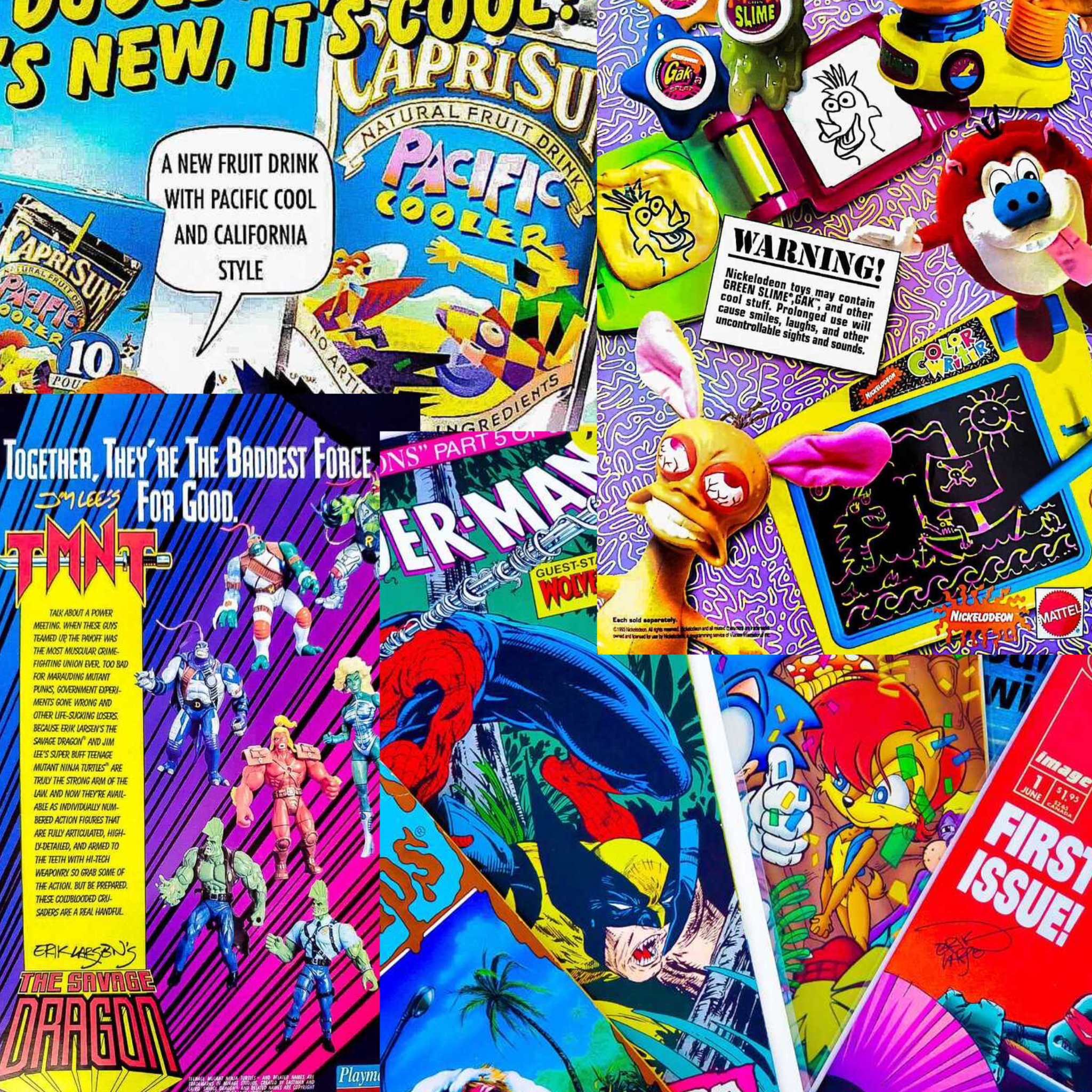 Comic Ads of the 1990s!