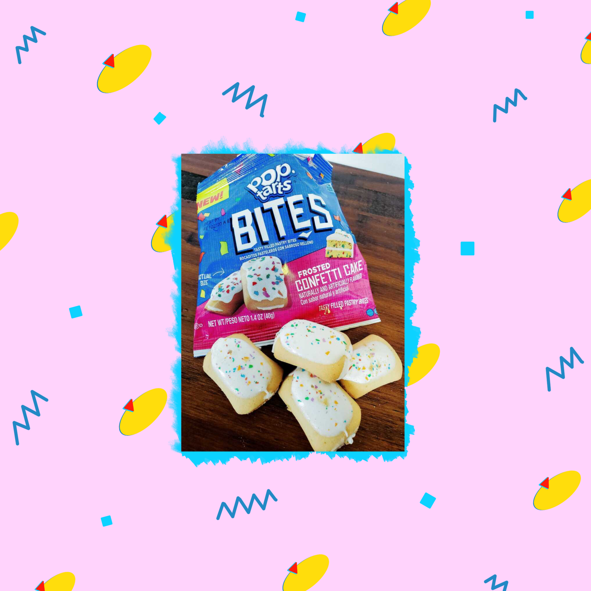 Frosted Confetti Pop-Tart Bites Review!