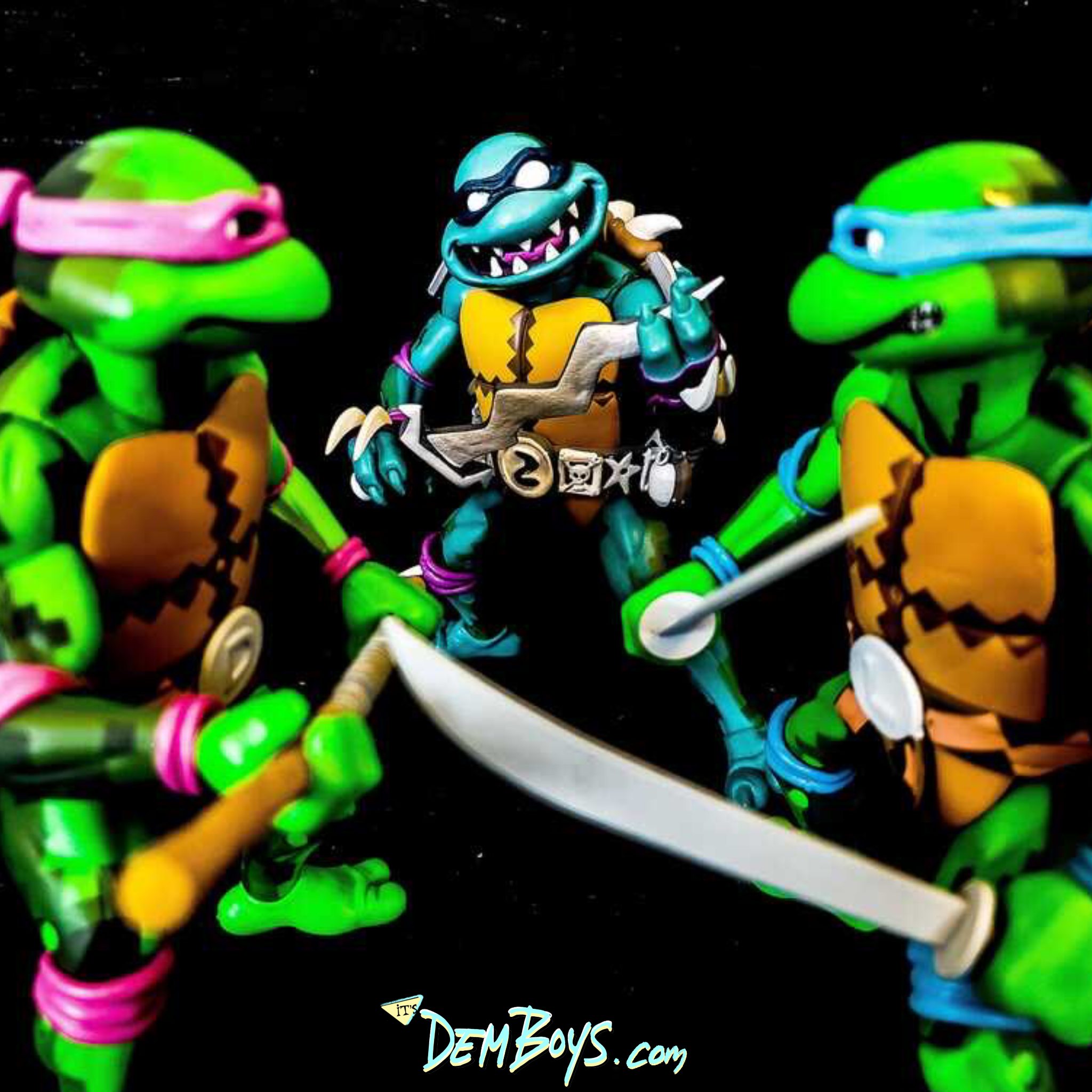 Plastic Crack Vol. 3 - NECA TMNT: Turtles In Time, Series 1