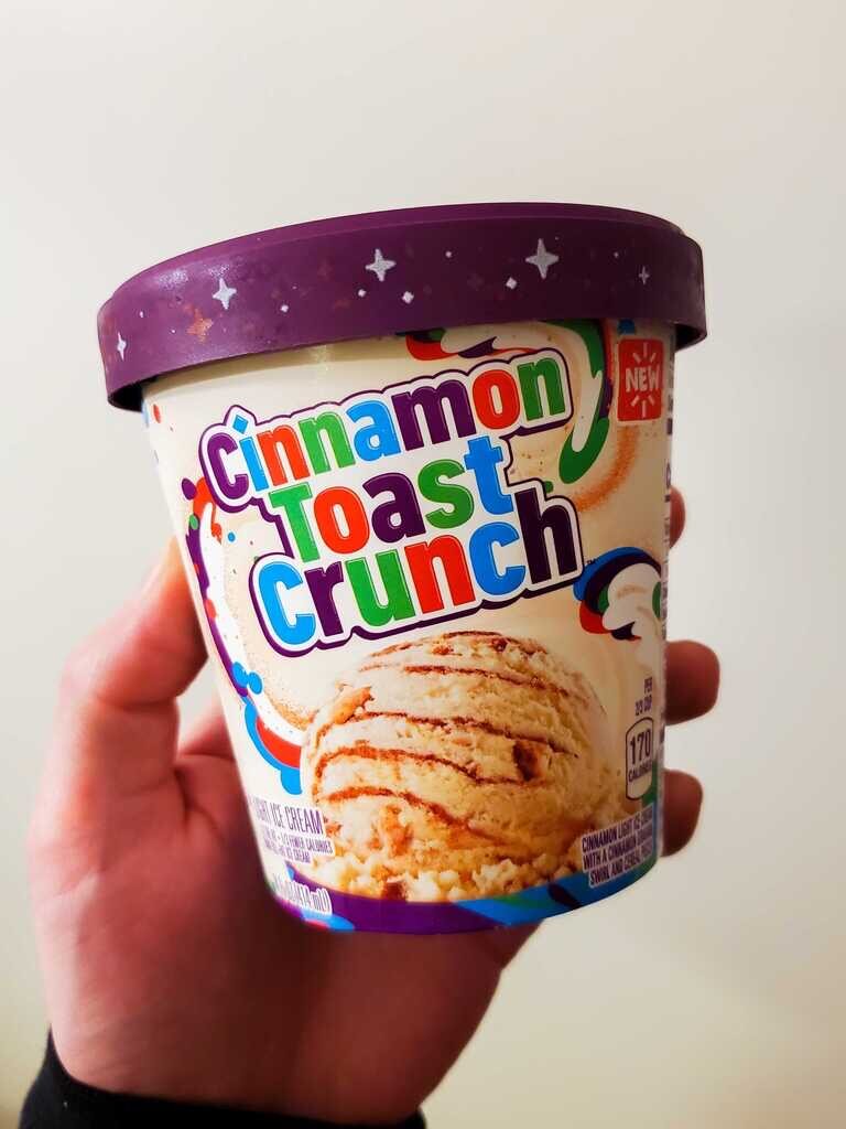 Nestle's Dryer's Cinnamon Toast Crunch Ice Cream