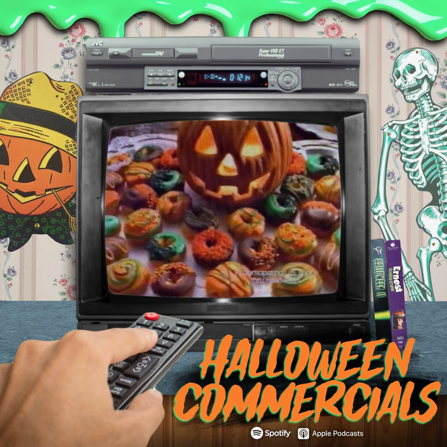Classic Spooky Commercials! - Leftover Pizza Podcast #49 episode artwork