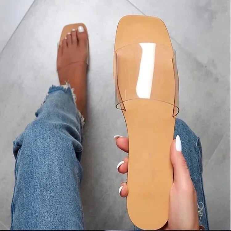 Clear Sheer Sandal