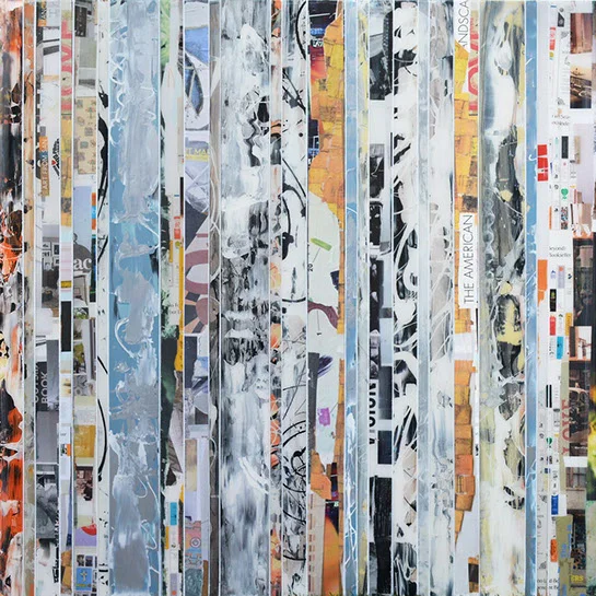 Andrzej Karwacki, "EQ Redefined, 1600-48-1", 48"x48", mixed media on panel