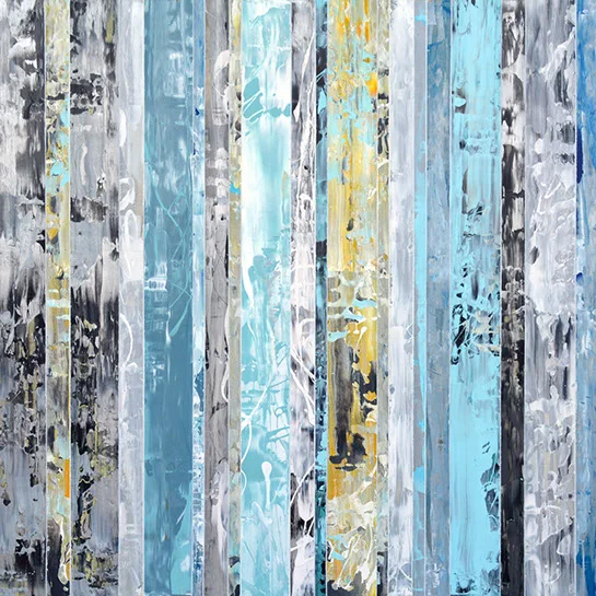Andrzej Karwacki, "EQ Redefined Series, 48-151-1", 48"x48", mixed media on panel
