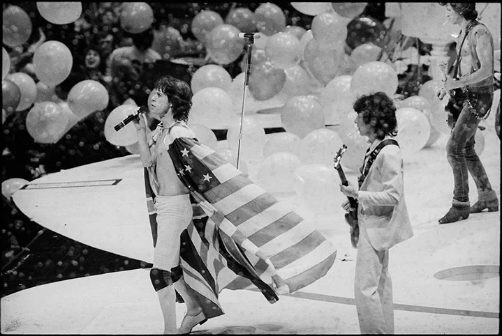 Andy Freeberg, "Rolling Stones, 1980", archival pigment print