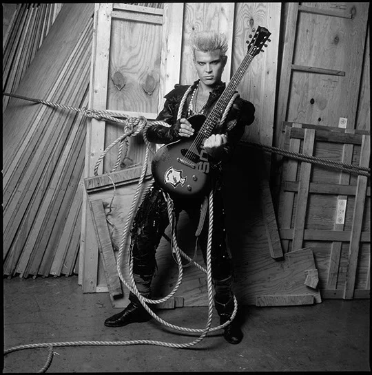 Andy Freeberg, "Billy Idol, 1985", archival pigment print