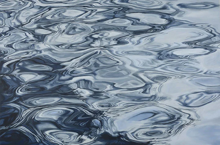 Elizabeth Geisler, "Linger", 48"x72", acrylic on canvas