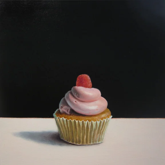 Jeanne Vadeboncoeur, "Sugar and Spice", 10"x10" oil on panel
