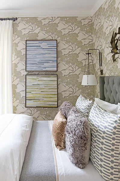 Artist: Blair Bradshaw Designer: Lisa Bakamis Interior Design
