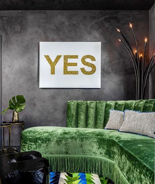 Artist: Camomile Hixon Designer: Evars + Anderson Photography: Christopher Stark 2016 SF Decorator Showcase