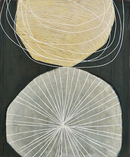 Karine Leger, "Dancing Sky 7", 36"x30", acrylic on canvas