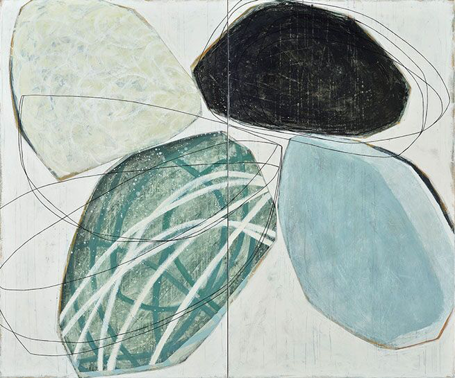 Karine Leger, "Wintering", 60"x72", acrylic on canvas