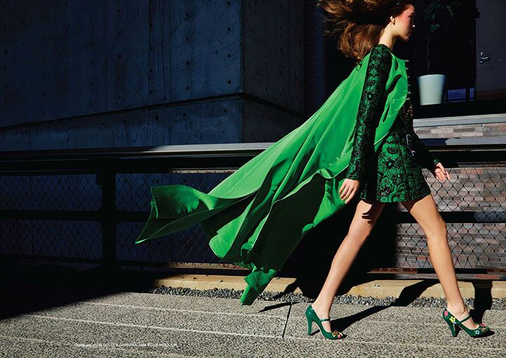 Landon Nordeman, "High Line with Wind", archival pigment print