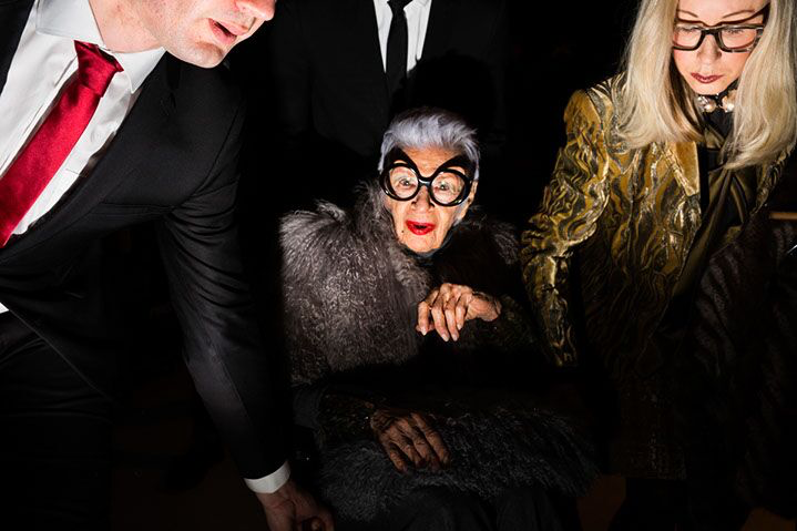 Landon Nordeman, "Dries Van Noten (with Iris Apfel)", archival pigment print
