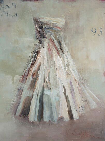 Laura Schiff Bean "Spoken in Silence", 48"x36", oil on panel