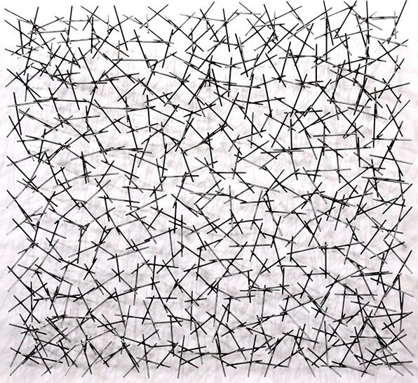 Matt Devine, "LaLuz", 44"x48"x6", steel