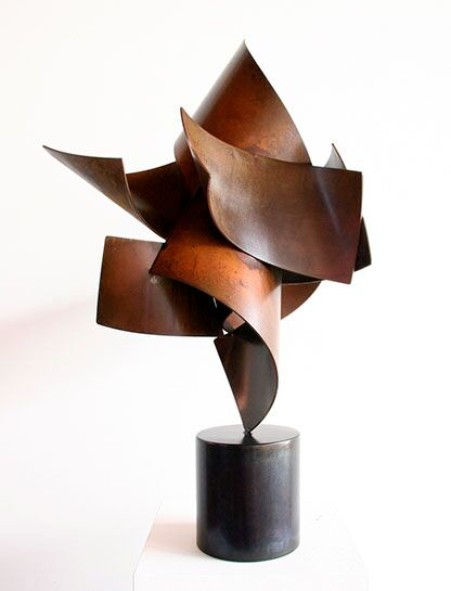 Matt Devine, "Big Top #3", 31"x19"x16", steel with patina