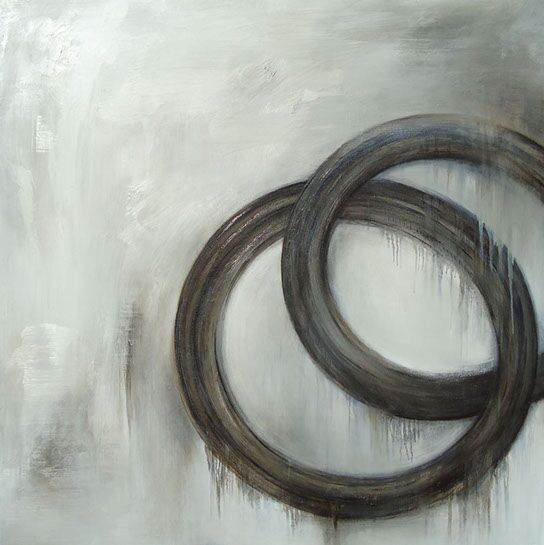 Monika Steiner, "Resonance", 36"x36", oil on panel