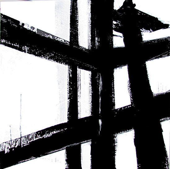 Myke Reilly, "Acara", 36"x36", mixed media on canvas