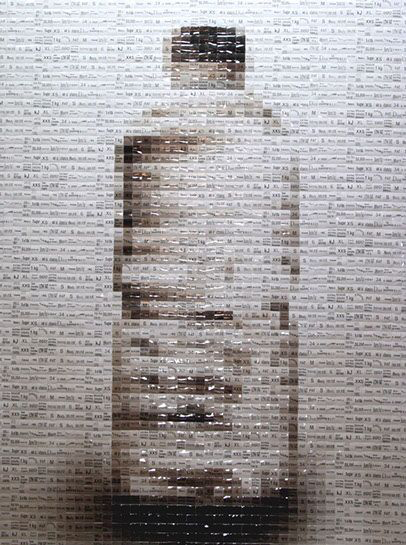 Pamela Stretton, "100% Pure", 48"x36", reconstructed inkjet print on foam