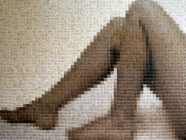 Pamela Stretton, "Best Before", 36"x48", reconstructed inkjet print on foam
