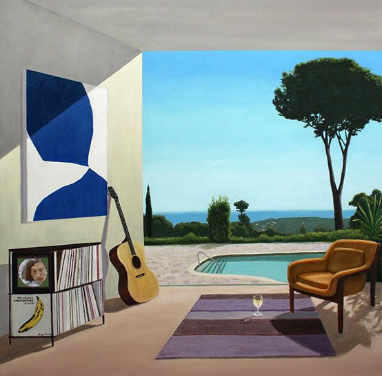 Patrick St. Clair, "Exile", 48"x48", oil on canvas