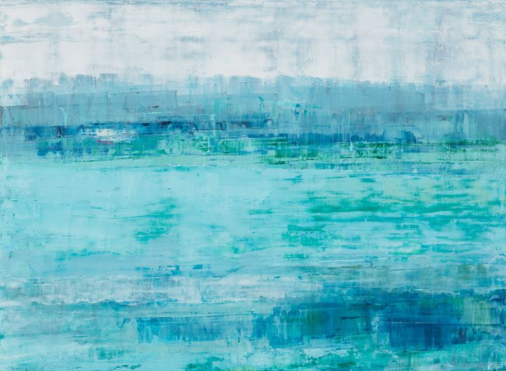Suzy Barnard, "Evanescent", 44"x60", oil on panel