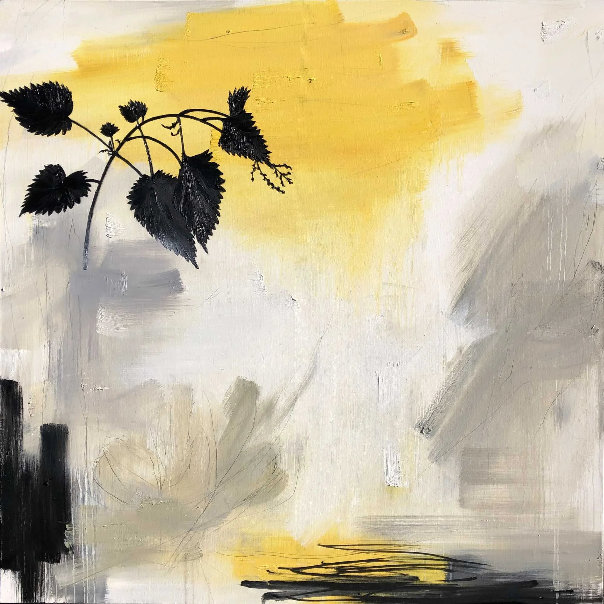 Monika Steiner, "Forever There", 48"x48", oil on canvas