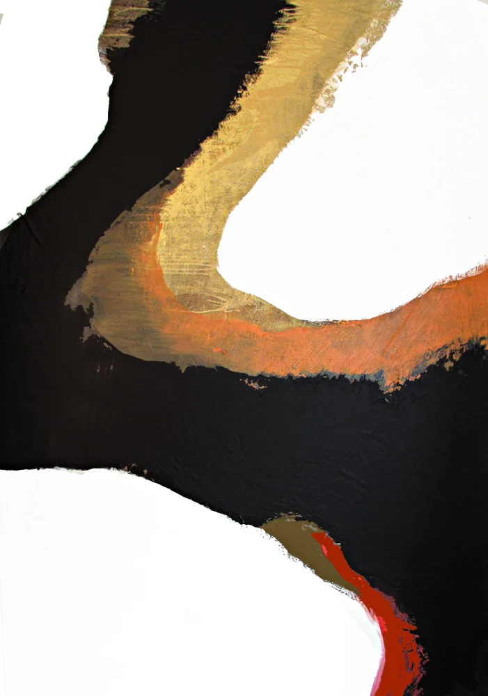 Myke Reilly, "Procara", 48"x72", mixed media on canvas