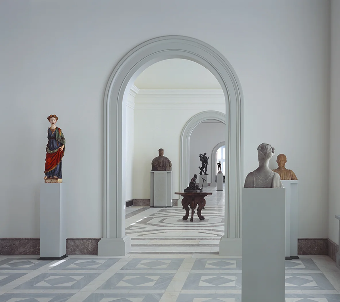 Reinhard Gorner, "Virtue, Bode Musuem, Berlin", Lightjet Digital C Print