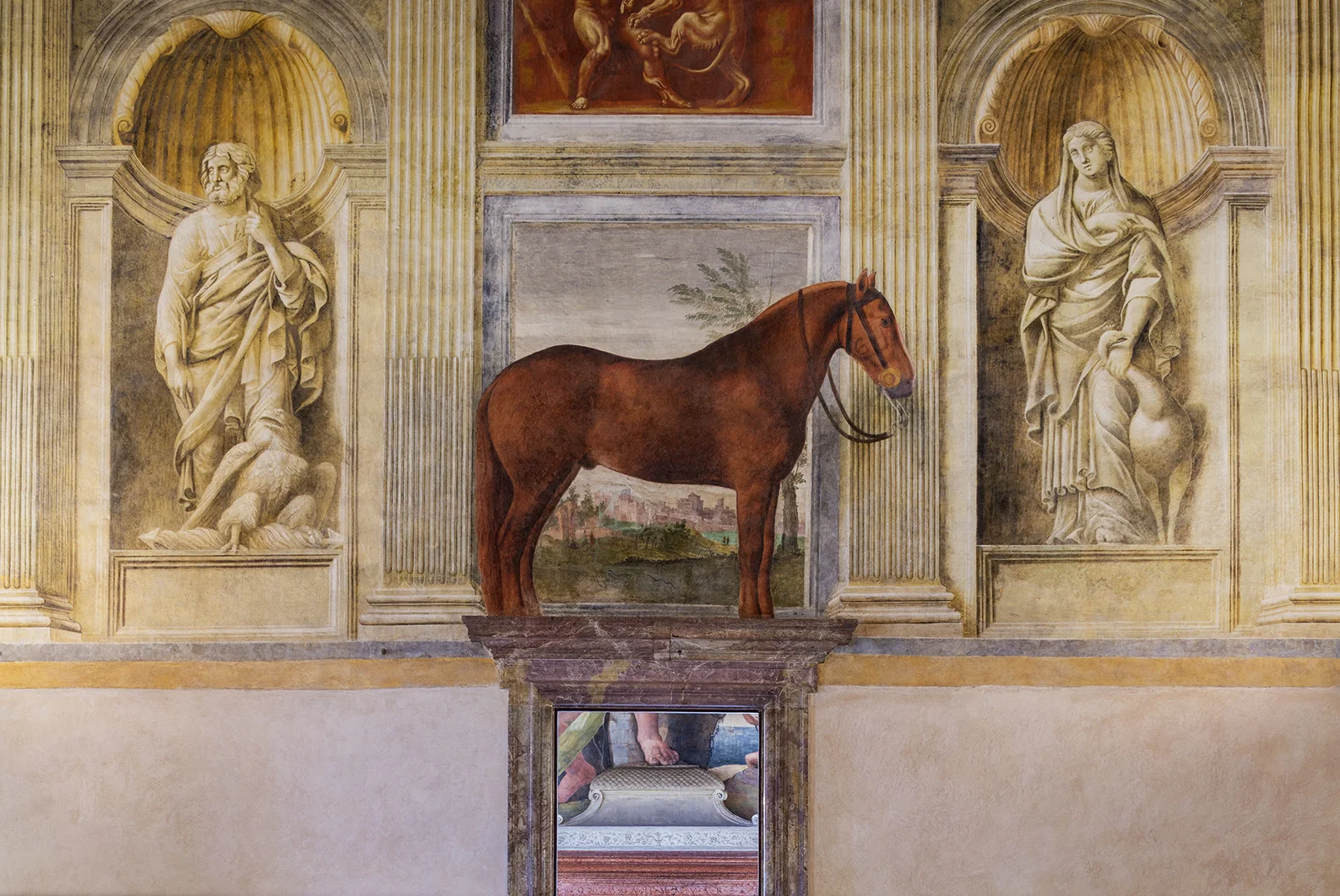 Reinhard Gorner, "The Favorite Horse, Mantova, Italy", Lightjet Digital C Print