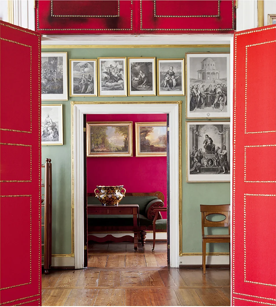 Reinhard Gorner, "View from Garden Room to Corner Room, Charlottenhof Palace, Potsdam", Lightjet Digital C Print