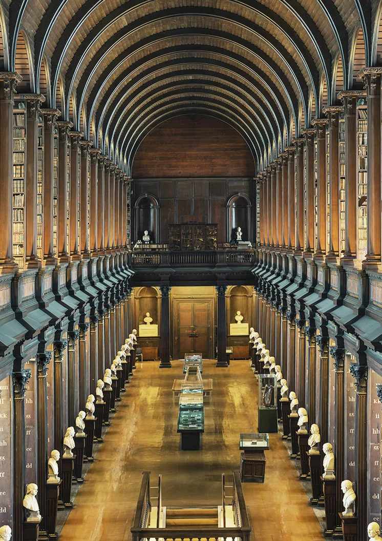 Reinhard Gorner, "The Long Room, Trinity College Library, Dublin", Lightjet Digital C Print