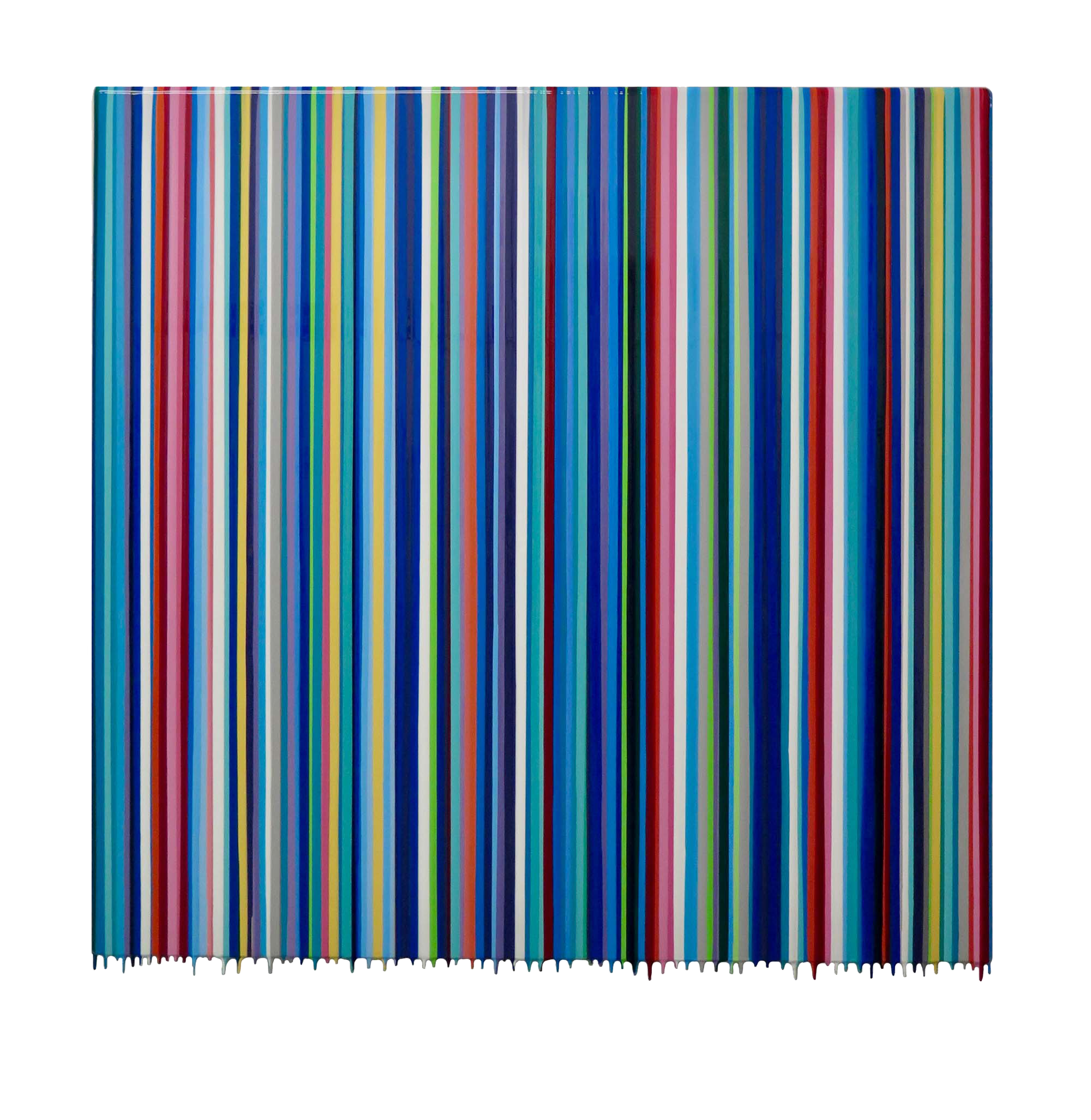 Gian Garofalo, "The Good Life", 48" x 48", mixed media on panel