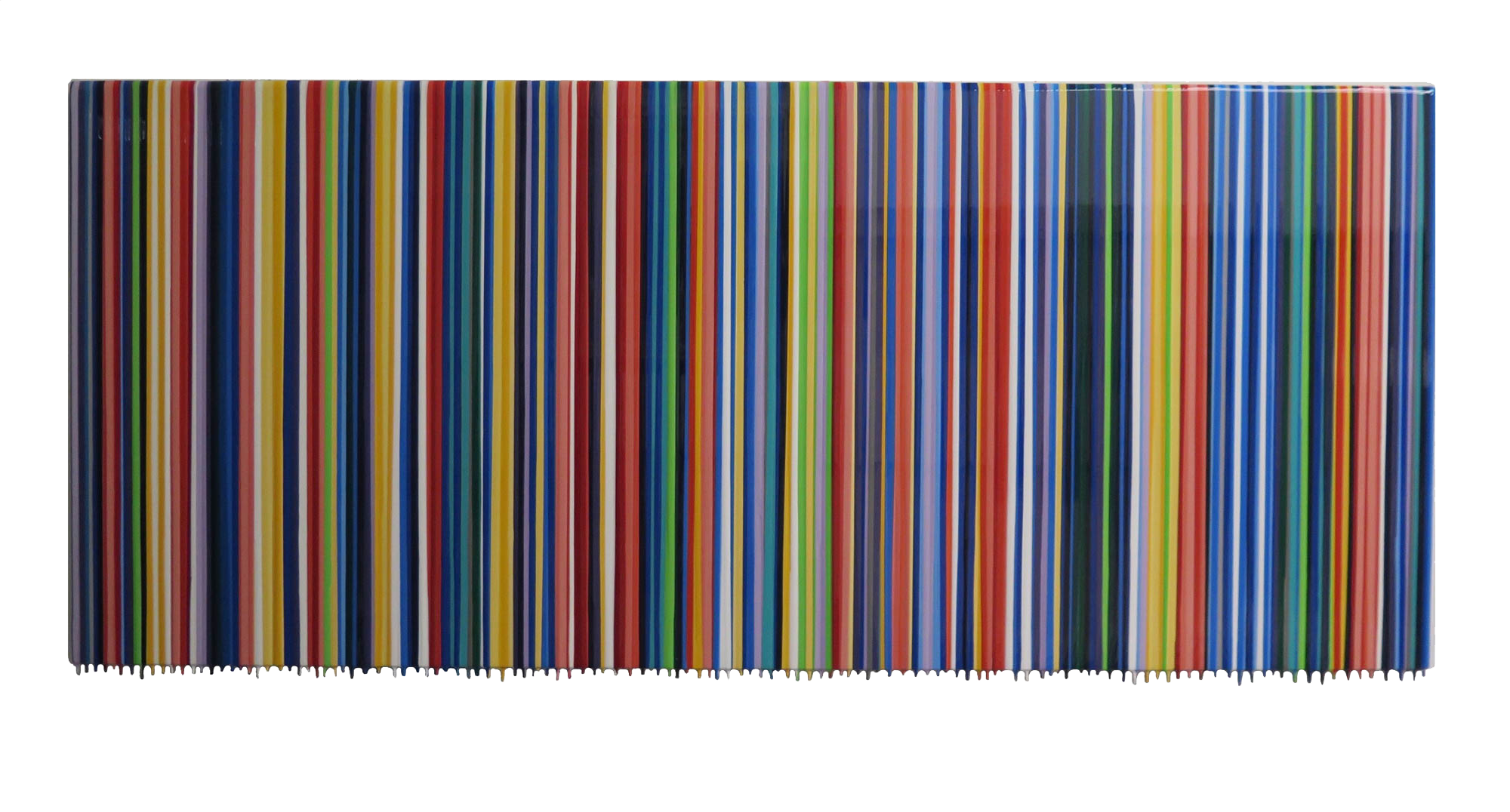 Gian Garofalo, "In Good Company", 36" x 85", mixed media on panel