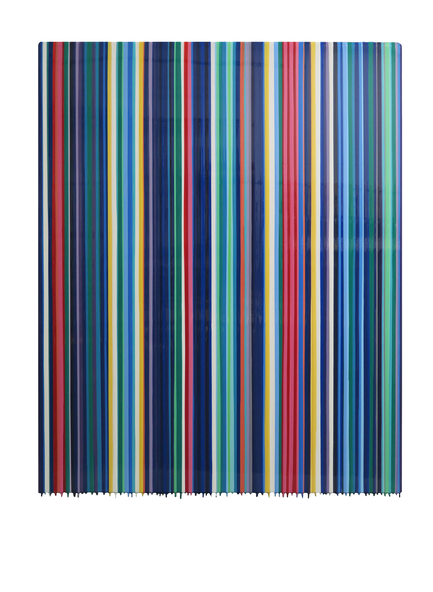 Gian Garofalo, "Friend Of A Friend", 48" x 60", mixed media on panel