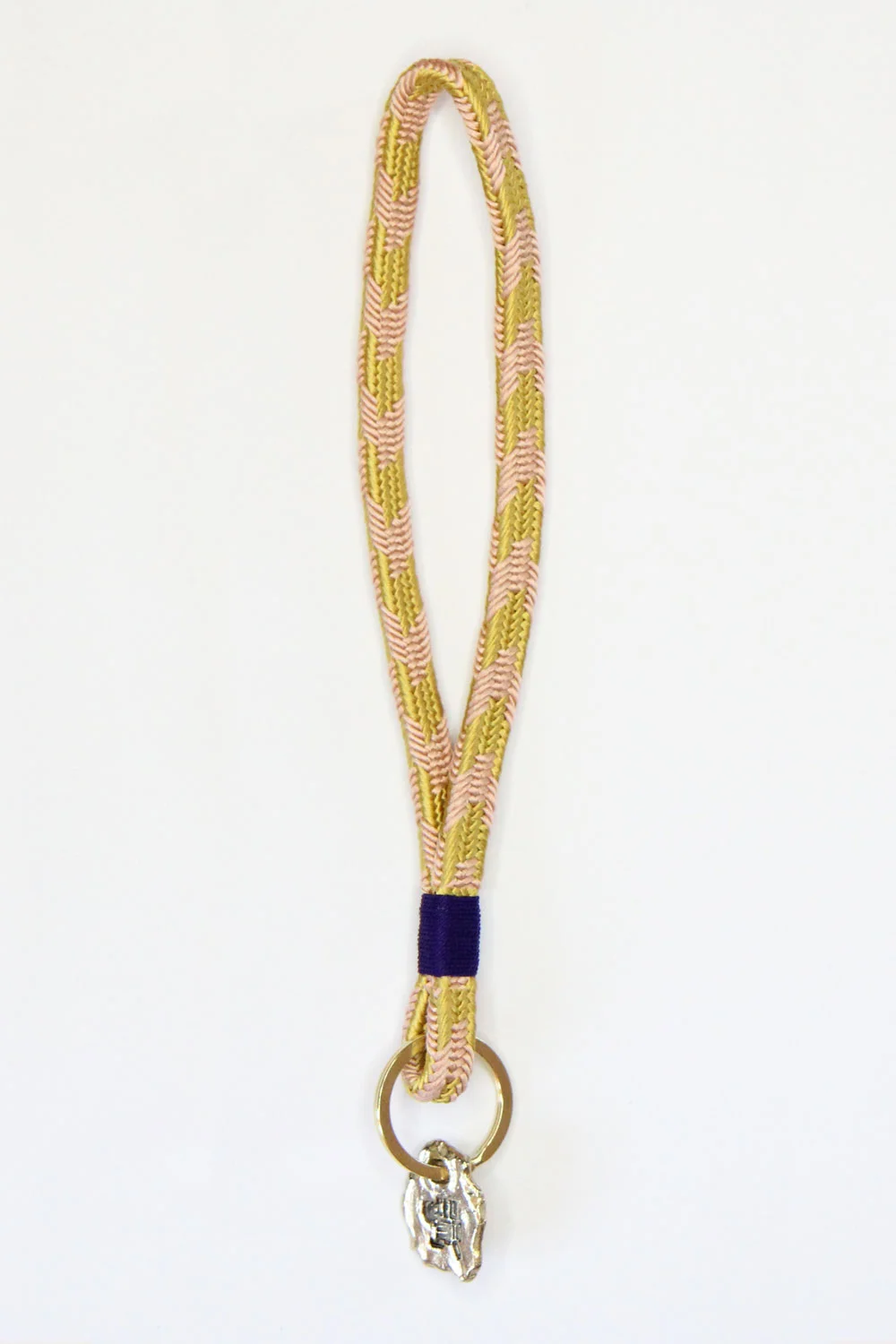 KEY STRAP short "SUN BATH" purple finish